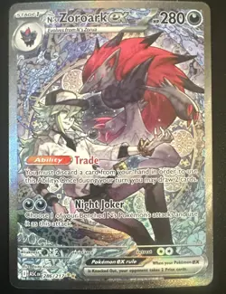 N's Zoroark EX Holo SIR 286/217 - Pokemon TCG Ascended Heroes PSA 10 Candidate - Image 1