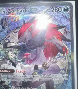 N's Zoroark EX Holo SIR 286/217 - Pokemon TCG Ascended Heroes PSA 10 Candidate - Image 5