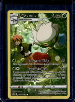 2022 Pokemon SWSH Lost Origin Roserade Trainer Gallery #TG02/TG30 - Image 1