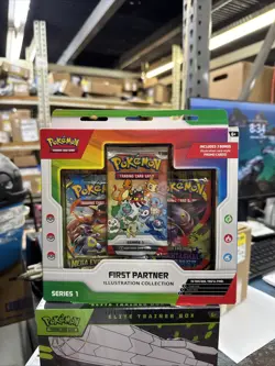 Pokemon TCG First Partner Illustration Collection Series 1 Sealed - Image 1
