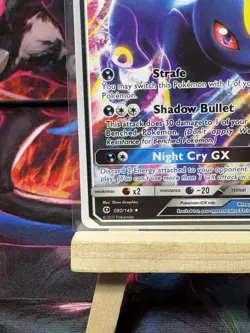 Pokemon TCG Umbreon GX 80/149 Sun & Moon Base Set - Image 3