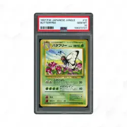 1997 POKEMON JPN JUNGLE #012 BUTTERFREE PSA 10 Pop 41 RARE Graded - Image 1