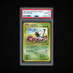 1997 POKEMON JPN JUNGLE #012 BUTTERFREE PSA 10 Pop 41 RARE Graded - Image 3