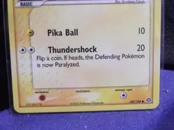 2005 Pokemon EX Emerald Pikachu #60/106 - S3Y-SDT-71B- EX+/NM - Image 3