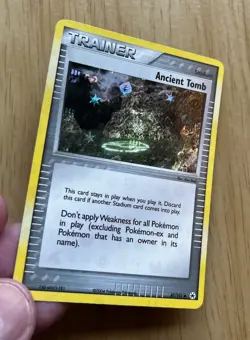 Pokemon TCG ANCIENT TOMB 87/101 Reverse HoloFoil. EX Hidden Legends (2004) NM/M - Image 1