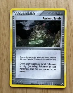 Pokemon TCG ANCIENT TOMB 87/101 Reverse HoloFoil. EX Hidden Legends (2004) NM/M - Image 2
