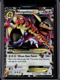 2014 Pokemon XY Flashfire M Kangaskhan #79 - Image 1