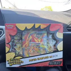 Pokemon Mega Evolution Ascended Heroes Mega Emboar Ex Box - Image 1