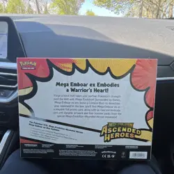 Pokemon Mega Evolution Ascended Heroes Mega Emboar Ex Box - Image 2