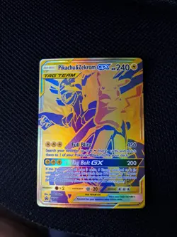 Pokemon Pikachu & Zekrom GX SM248 - Image 1