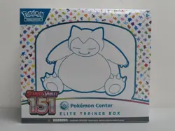 2023 Pokemon Scarlet & Violet 151 Pokemon Center Sealed ETB Elite Trainer Box - Image 1
