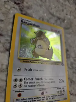 Kangaskhan 5/64 Rare Holo Jungle Set Pokemon Vintage LP - Image 2