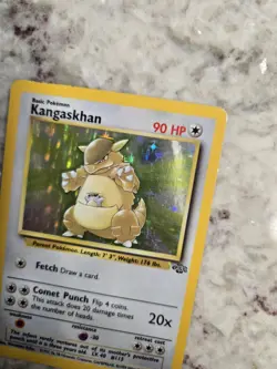 Kangaskhan 5/64 Rare Holo Jungle Set Pokemon Vintage LP - Image 4