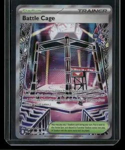 Pokemon ME02: Phantasmal Flames #116/094 Battle Cage - Image 1