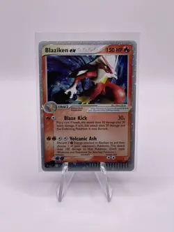 Pokemon TCG Blaziken ex Team Magma vs Team Aqua Holo Rare EX 89/95 - Image 1