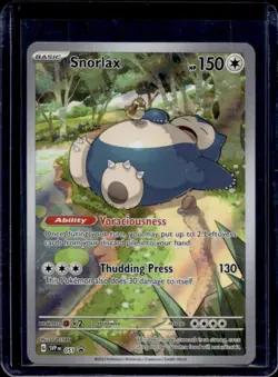 2023-25 Pokemon SV Black Star Promos Snorlax #051 - Image 1