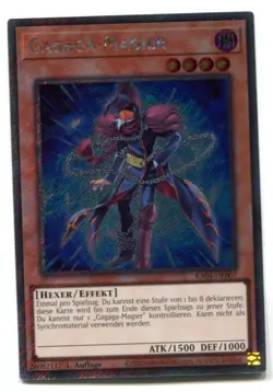 Yu-Gi-Oh! Gagaga Magier Platinum Secret Rare RA04-DE007 - Image 1