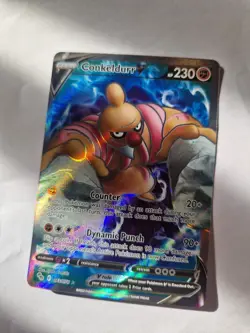 Conkeldurr V 073/078 - Pokemon GO Set - Holo Ultra Rare - NM - Image 1