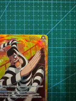 One Piece TCG Mr.2.Bon.Kurei (Bentham) EB01-061 SEC Memorial Collection - Image 3