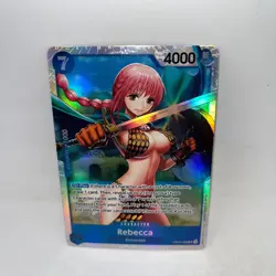 Rebecca OP10-058 Super Rare Royal Blood One Piece Foil Near Mint - Image 1