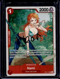 2023 One Piece The Three Captains Nami #OP01-016 - Image 1