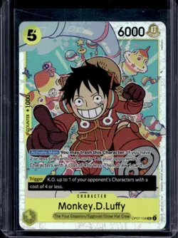 2024 One Piece 500 Years in the Future Monkey.D.Luffy Super Rare #OP07-109 - Image 1