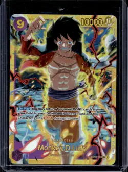 2024 One Piece Emperors in the New World Monkey.D.Luffy Secret Rare #OP09-119 - Image 1