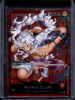 2025 One Piece Learn Together Deck Monkey D. Luffy #ST21-001 - Image 1