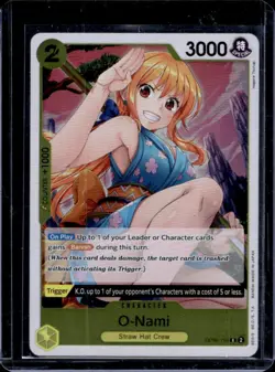 2024 One Piece Wings of The Captain O-Nami Rare #OP06-101 - Image 1