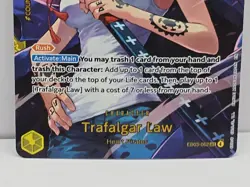Trafalgar Law EB03-062 Extra Booster: One Piece Heroines Edition Foil - Image 4
