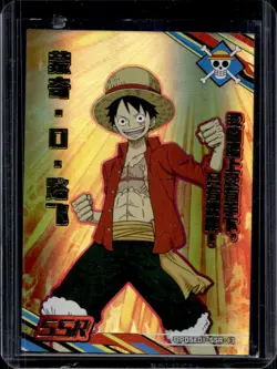 2023 One Piece Chinese On New Worlds Monkey D Luffy Super Secret Rare #13 - Image 1