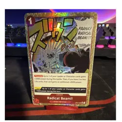 One Piece Radical Beam!! Franky Holo Event OP01-029 EN - Image 1