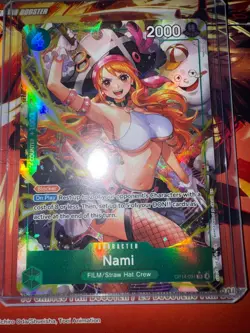 Nami (Alternate Art) OP14-031 The Azure Sea's Seven Foil - Image 1