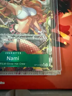 Nami (Alternate Art) OP14-031 The Azure Sea's Seven Foil - Image 4
