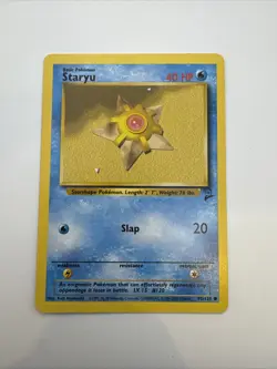 Pokemon TCG Base Set 2 Staryu Card 95/130 Excellent Condition - Image 1