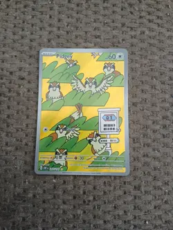 Pokemon TCG Obsidian Flames Pidgey Holo Card 207/197 - Image 1