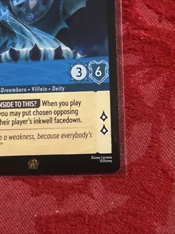 Disney Lorcana Fabled - Hades - Infernal Schemer - 151/204 Legendary - Image 5