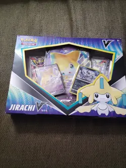 Pokemon Jirachi V Collection Box Sealed Black Star Promo SWSH299 - Image 1
