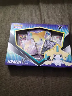 Pokemon Jirachi V Collection Box Sealed Black Star Promo SWSH299 - Image 2