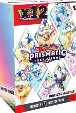 Pokemon TCG Prismatic Evolutions Booster Bundle Lot x12 Boxes Sealed - Image 3