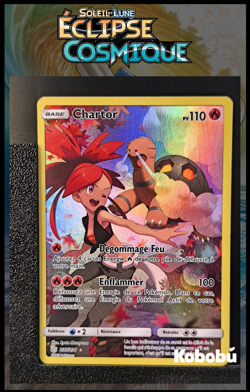 Carte Pokemon Chartor 237/236 SL12 Eclipse Cosmique Soleil & Lune FR - Image 1