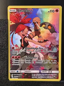 Carte Pokemon Chartor 237/236 SL12 Eclipse Cosmique Soleil & Lune FR - Image 2