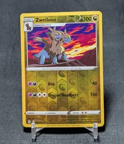 Zweilous Uncommon Reverse Holo Dragon Evolving Skies Pokemon TCG Card 114/203 - Image 1
