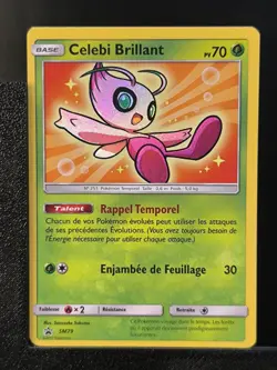 Carte Pokemon Celebi Brillant SM79 FR Promo Soleil Et Lune 3 - Image 2