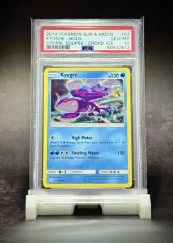 PSA 10💎 Kyogre 53/236 Cosmic Eclipse Cracked Ice Holo Promo Pokemon LOW POP: 25 - Image 3
