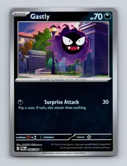 Gastly 048 2026 Pokemon Perfect Order Reverse Holo Card NM+ (a) - Image 1