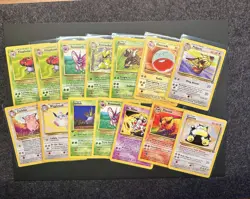 Pokemon Card Vintage WOTC Lot Base Jungle Fossil Gym Neo E Series 1st Edition LP - Image 4