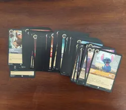 100 Card Bulk Lot All Sets Random Commons & Uncommons Disney Lorcana TCG - Image 2