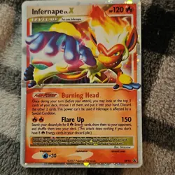 Pokemon Infernape LV.X DP10 Promo Holo Diamond & Pearl 2007 Card - Image 1