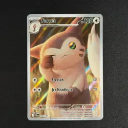 Furret 168/159 JTG Journey Together Furret Illustration Rare Pokemon Card - Image 1